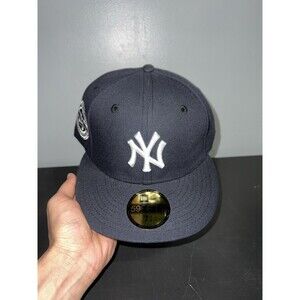Hat Club New Era Yankees 2009 59FIFTY Navy/Pink brim, Size 7 1/4